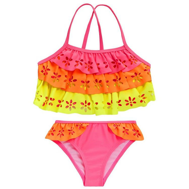 Picture of 09C061/09C062: INFANT GIRLS LAZER CUT BIKINI (2-13YEARS)